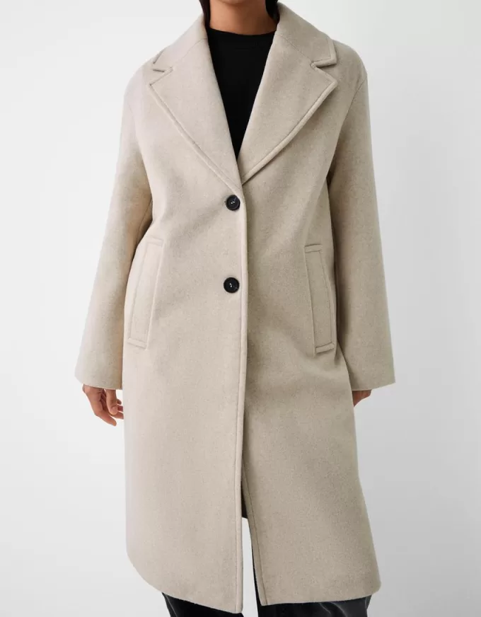 Cappotto lungo e morbido