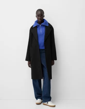 Cappotto lungo e morbido