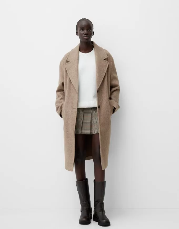 Cappotto lungo e morbido