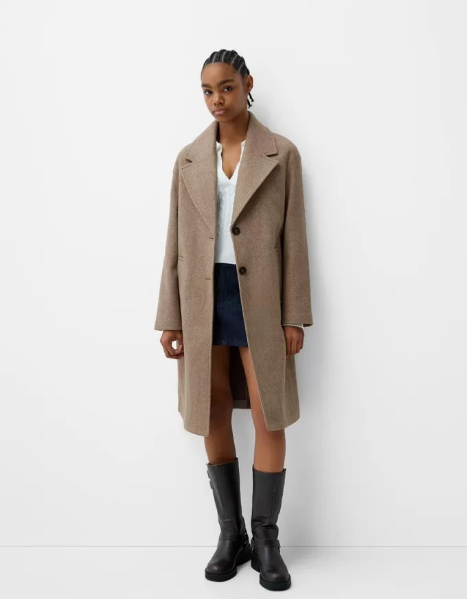 Cappotto lungo e morbido