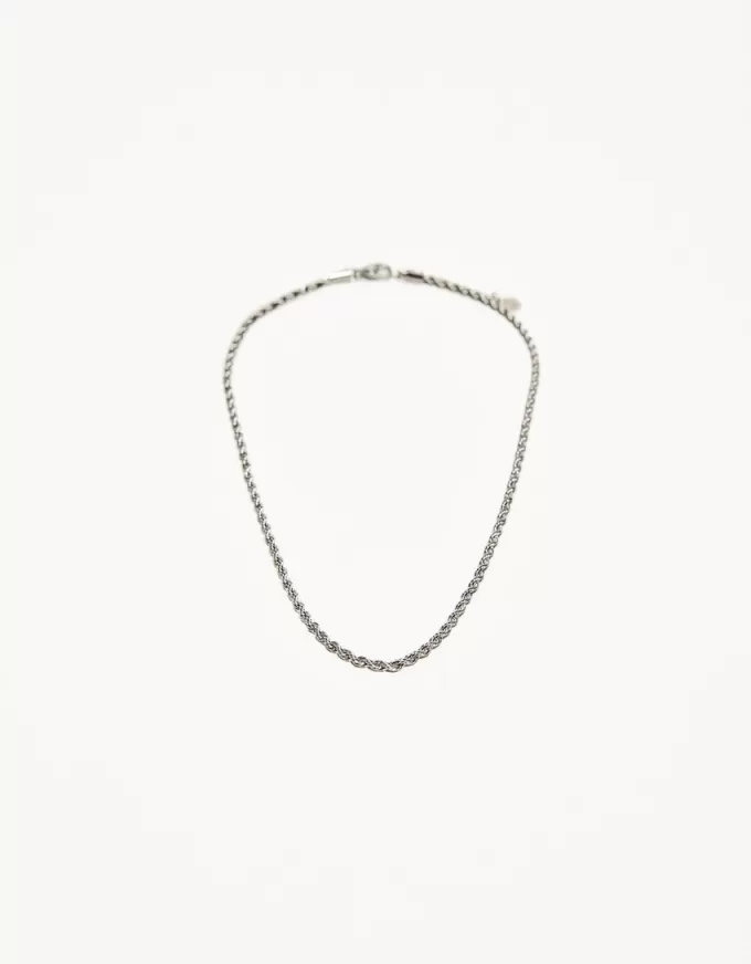 Catena in acciaio intrecciata