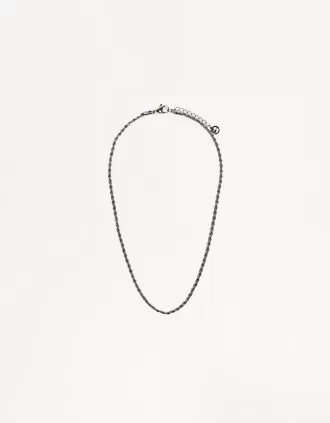 Catena in acciaio intrecciata