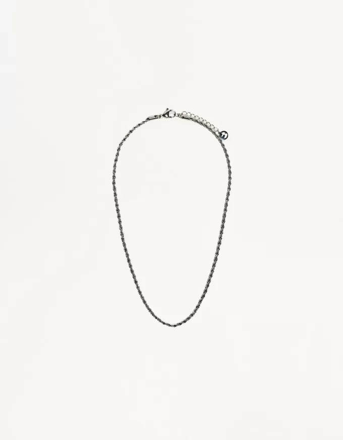 Catena in acciaio intrecciata