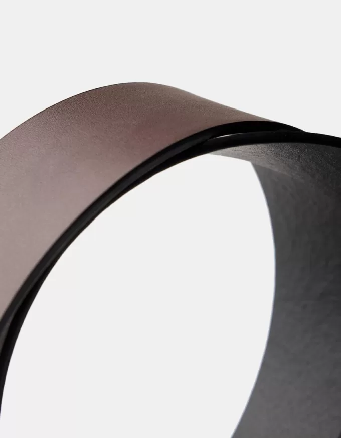 Cintura ampia effetto pelle