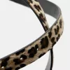 Cintura animalier con fibbia