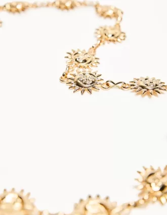 Cintura con finitura a catena