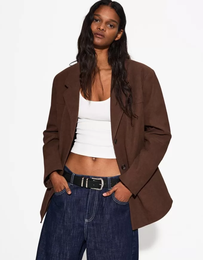 Cintura sottile in ecopelle