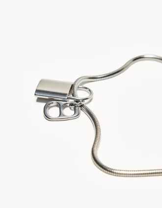 Ciondolo catena in acciaio