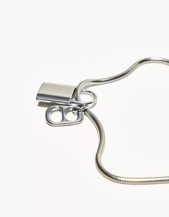 Ciondolo catena in acciaio