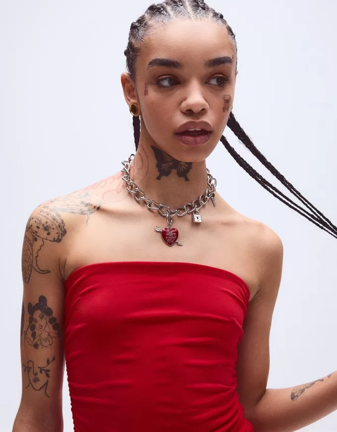 Collana a catena con pendente