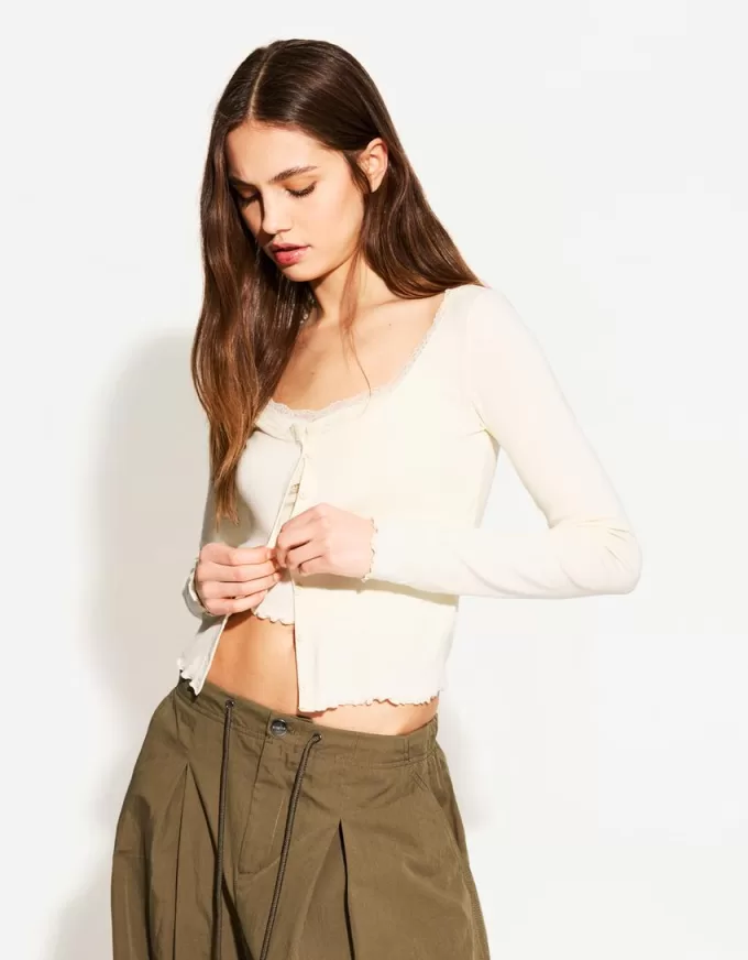 Completo cardigan e top