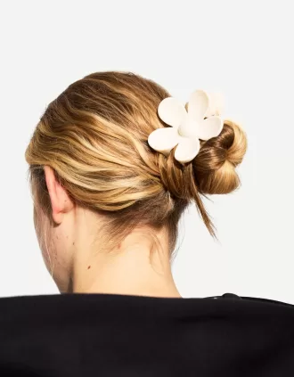 Confezione da 2 fermagli per capelli con fiori
