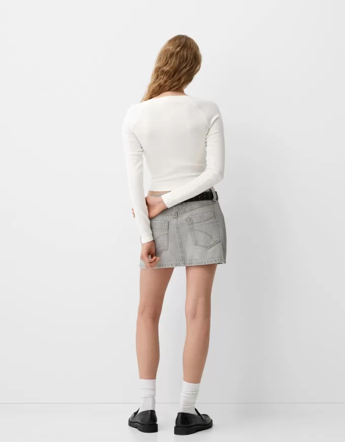 Confezione da 2 magliette a maniche lunghe con scollo a V