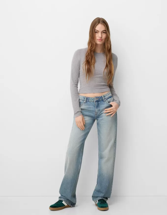 Confezione da 2 magliette girocollo a manica lunga