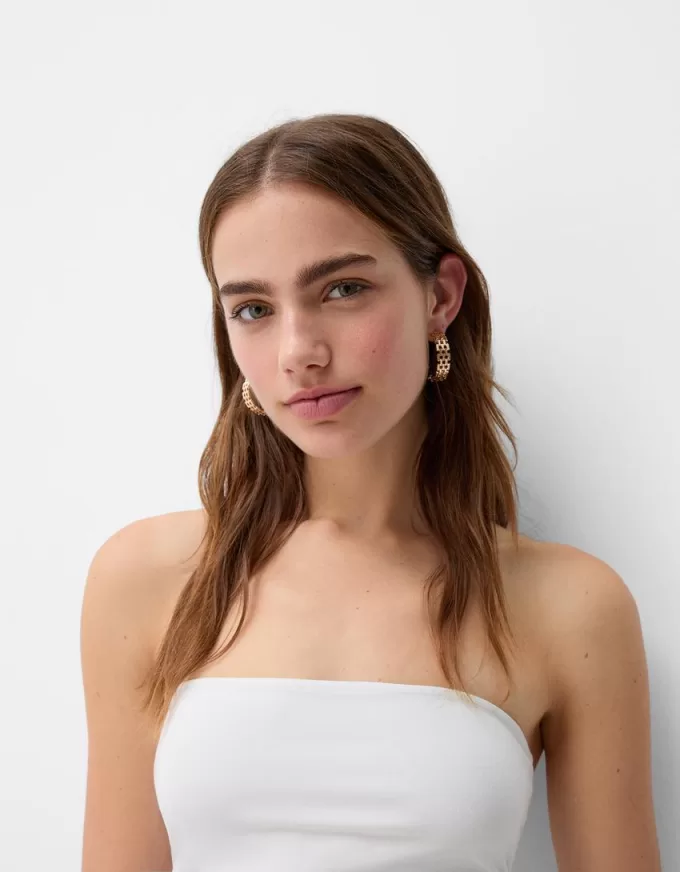 Confezione da 2 orecchini a catena – Signature Edition