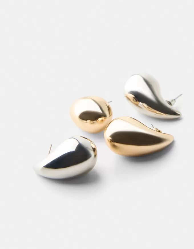 Confezione da 2 orecchini a goccia