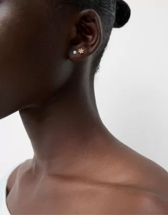 Confezione da 20 orecchini con strass