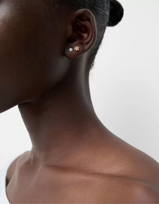 Confezione da 20 orecchini con strass