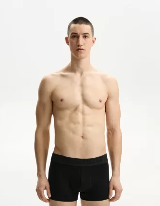 Confezione da 3 boxer con cintura stampata