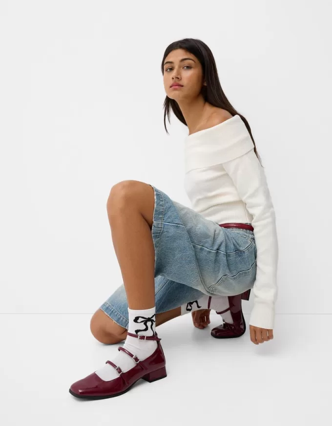 Confezione da 3 calzini con fiocco