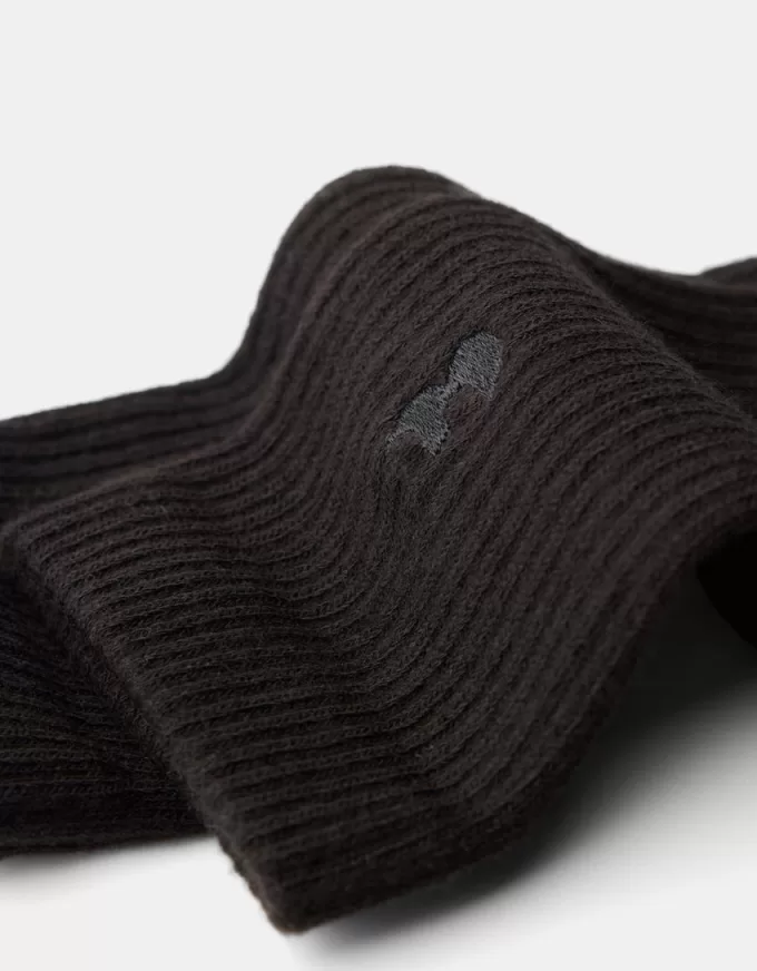 Confezione da 3 calzini ricamati