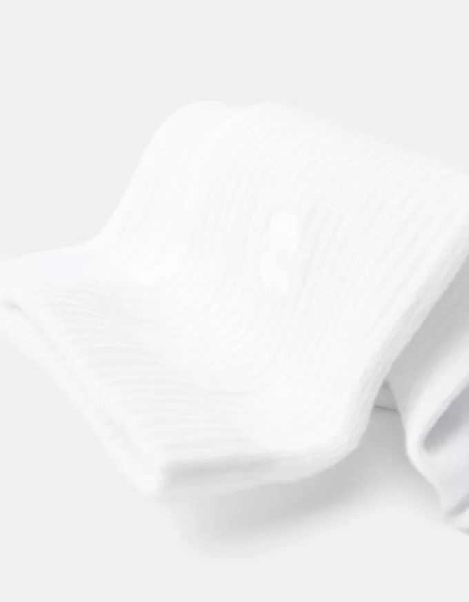 Confezione da 3 calzini ricamati