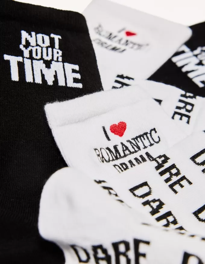 Confezione da 3 calzini stampati