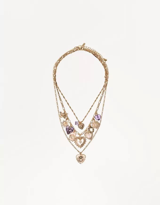 Confezione da 3 collane con ciondolo