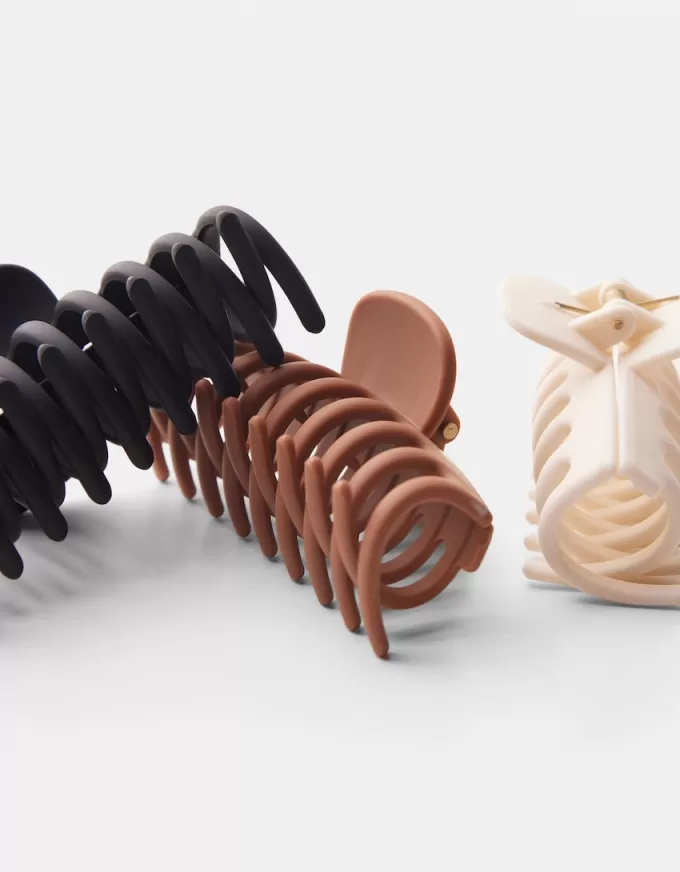 Confezione da 3 fermagli per capelli