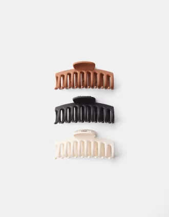 Confezione da 3 fermagli per capelli
