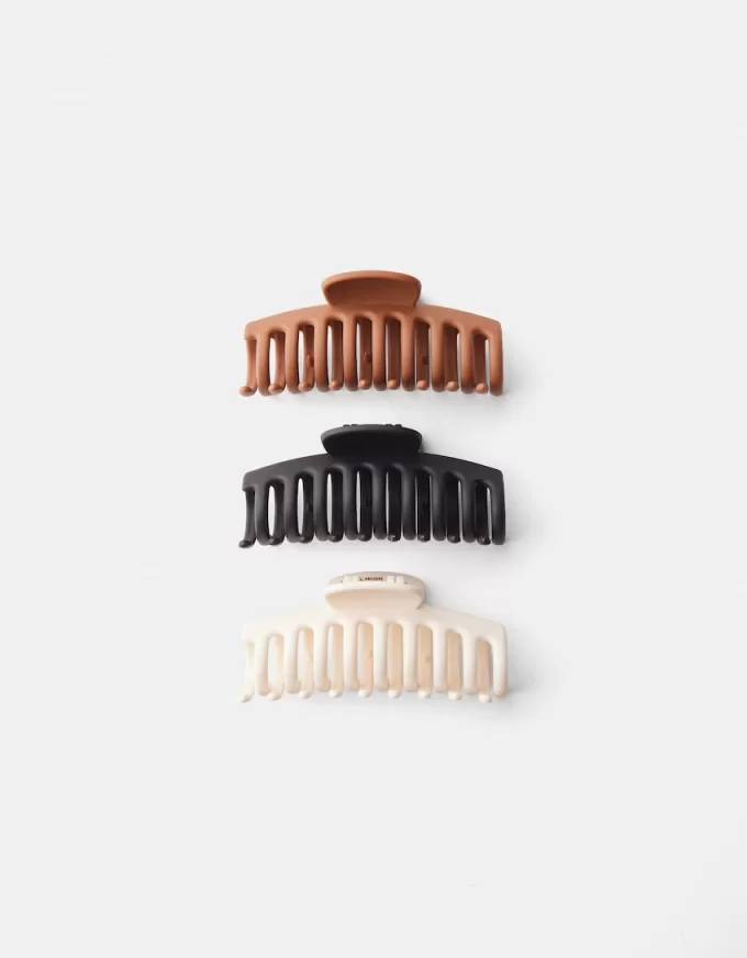Confezione da 3 fermagli per capelli