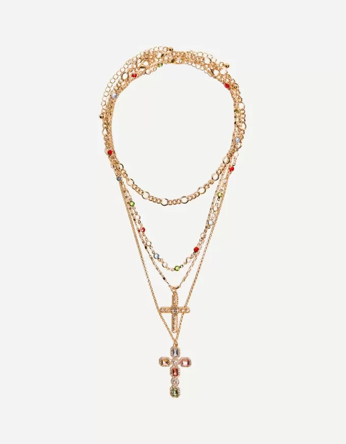 Confezione da 4 collane con ciondolo