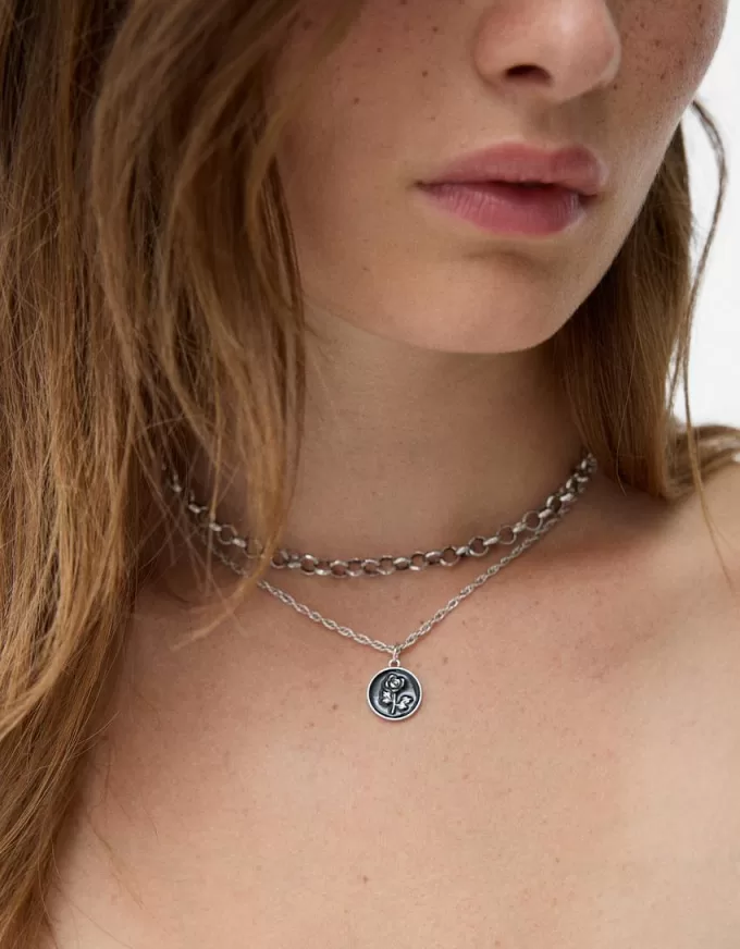 Confezione da 4 collane con croce