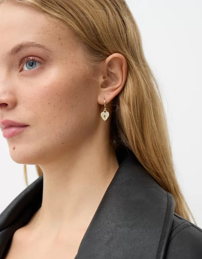 Confezione da 6 orecchini con strass