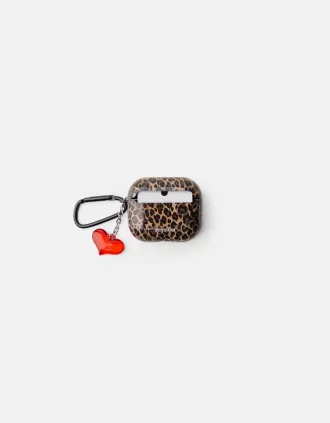 Custodia per AirPods con stampa animalier