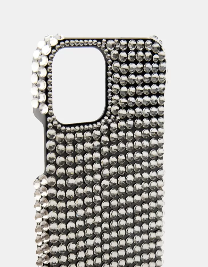 Custodia per iPhone impreziosita da strass