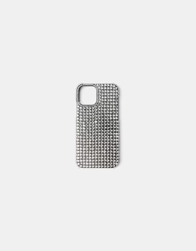 Custodia per iPhone impreziosita da strass