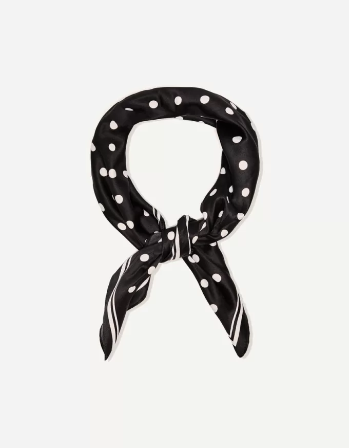 Fazzoletto da collo a pois