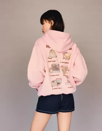 Felpa con cappuccio Pusheen