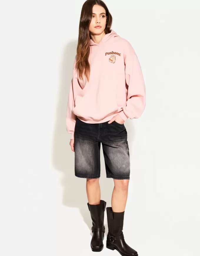 Felpa con cappuccio Pusheen