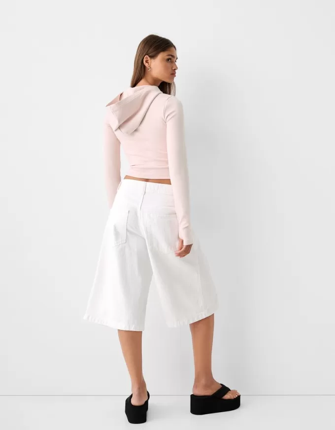 Felpa con cappuccio con cerniera