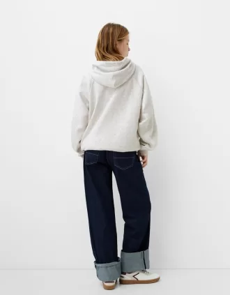 Felpa con cappuccio con cerniera