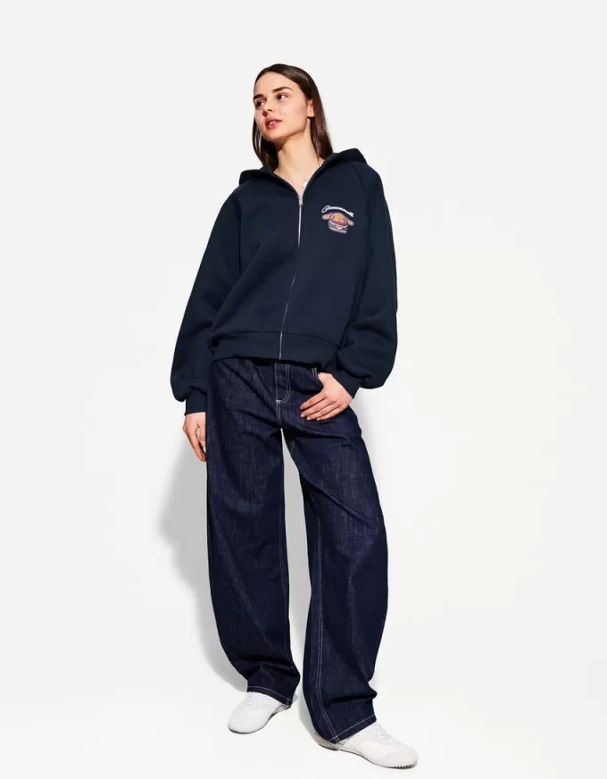 Felpa con cappuccio con zip Cinnamoroll