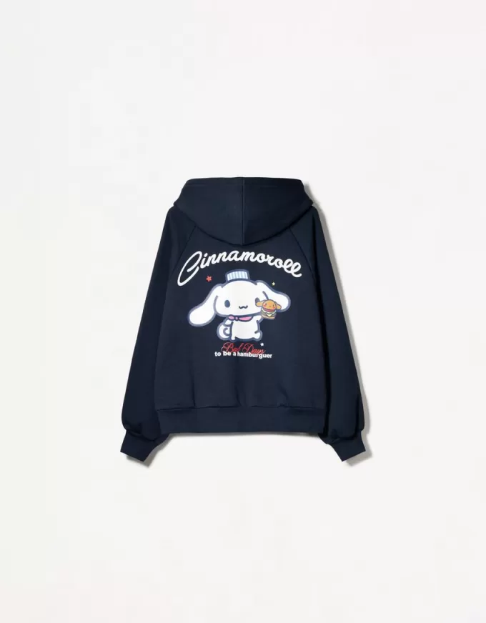 Felpa con cappuccio con zip Cinnamoroll