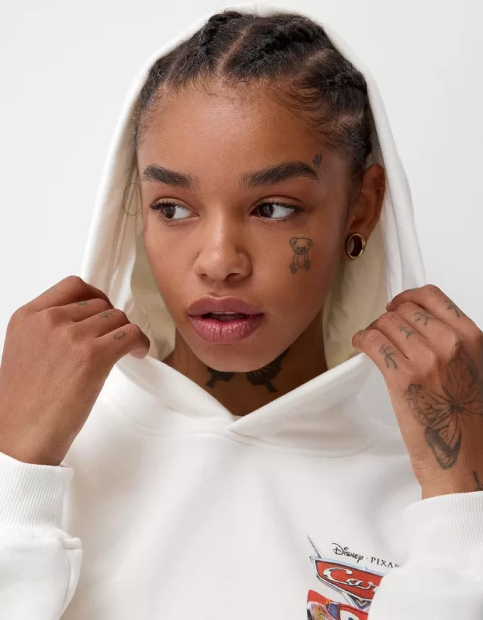 Felpa con cappuccio di Cars