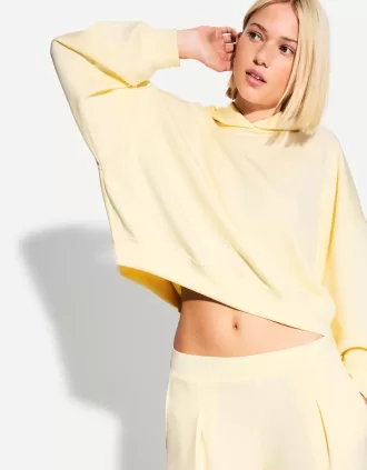 Felpa con cappuccio oversize