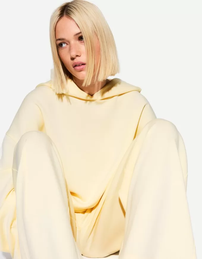 Felpa con cappuccio oversize