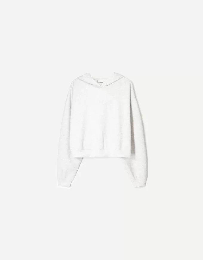 Felpa con cappuccio oversize