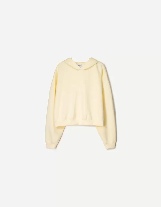 Felpa con cappuccio oversize