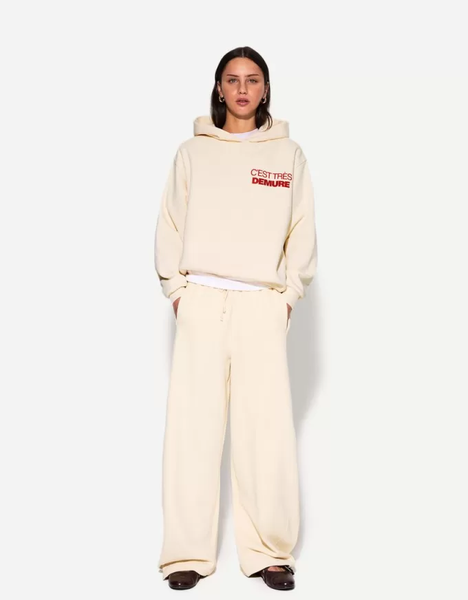 Felpa con cappuccio stampata